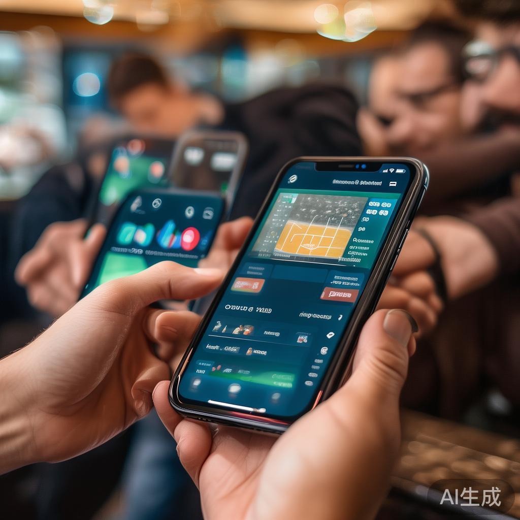 随着智能手机普及率的提升，体育娱乐也逐渐向移动端转