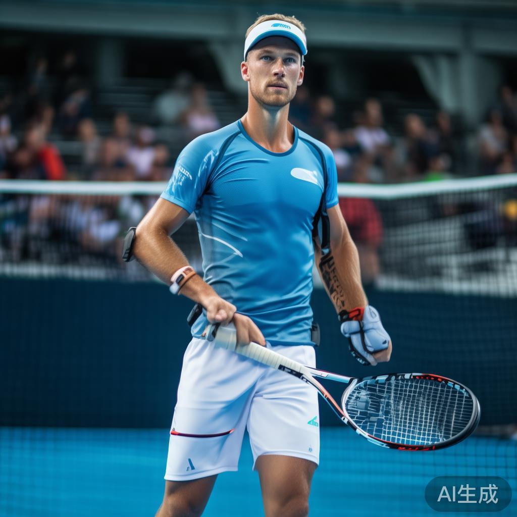 以某国际顶级网球赛为例，通过引入海德体育的智能训练